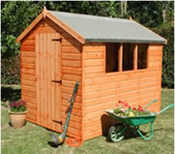 Wooden Garden Shed 1