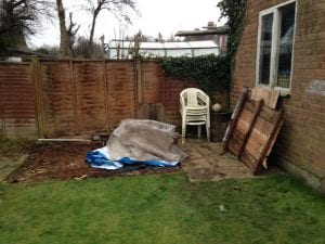 7ft x 7ft Shed Base Review - Exisiting Ground