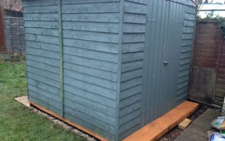 7ft x 7ft Shed Base Review - Shed Finished