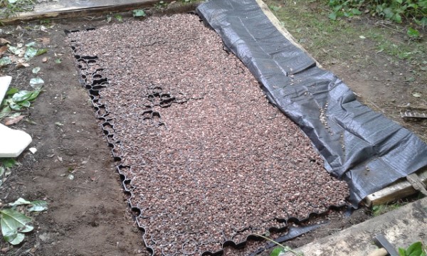 Garden Shed and Storage Unit Installation - Base Complete