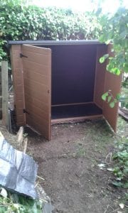 Garden Shed and Storage Unit Installation - Finished