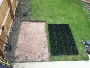 6ft x 4ft Plastic Shed Base Install - Ground Preparation