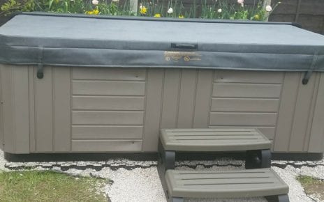8ft x 8ft Hot Tub Base Install Featured Image