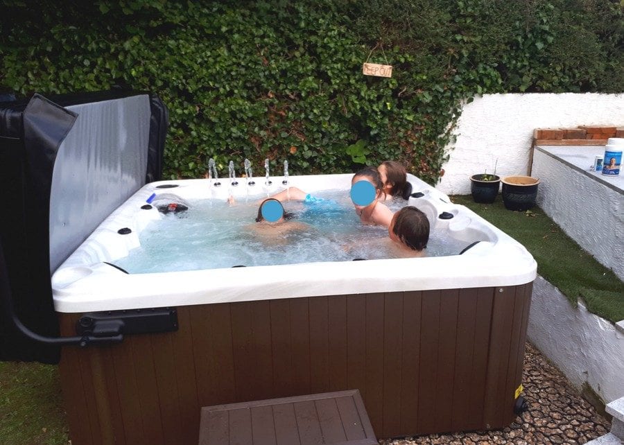 7ft x 7ft Hot Tub Installation - Featured Image