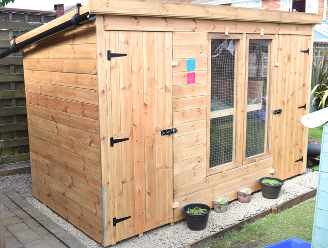 Plastic Shed Base Used Under a Rabbit Kennel And Run Conclusion