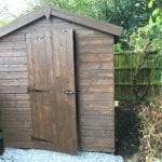 Customer Installation 8ft x 6ft Plastic Shed Base Featured Image