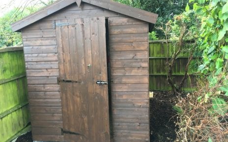 Customer Installation 8ft x 6ft Plastic Shed Base Featured Image