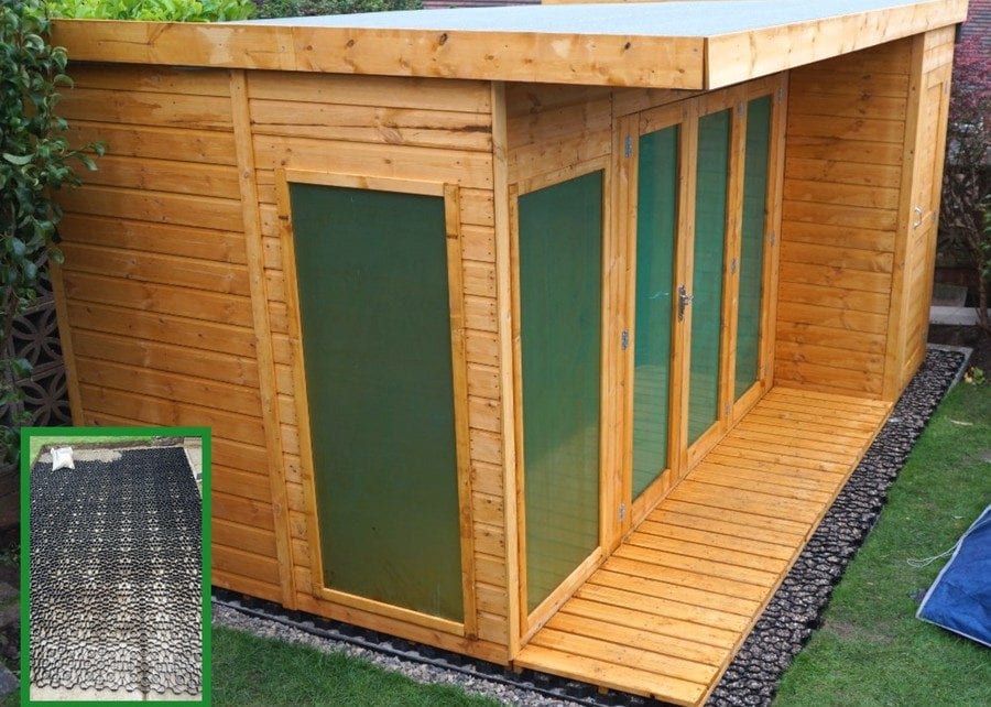 12ft x 8ft Summerhouse Shed Installation Featured Image