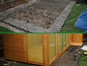 12ft x 8ft Summerhouse Shed Installation Work