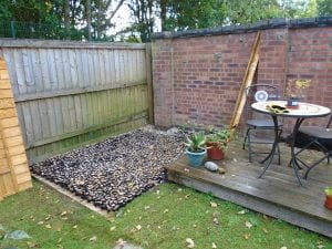 8ft x 6ft Plastic Shed Base Customer Installation Work