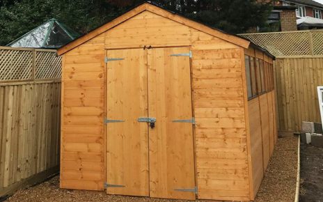 16ft x 11ft Shed Base Installation - Featured Image
