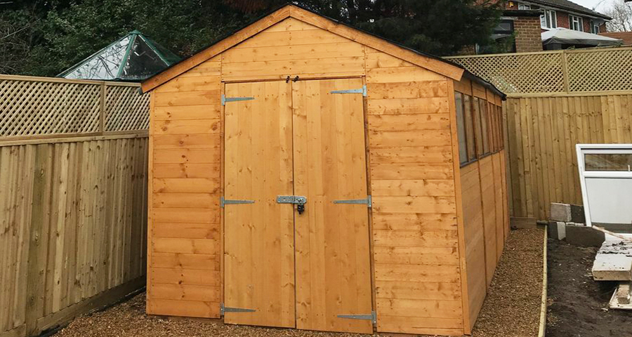 16ft x 11ft Shed Base Installation - Featured Image