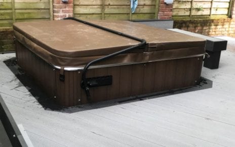 6ft x 6ft Hot Tub Base Install - Featured Image