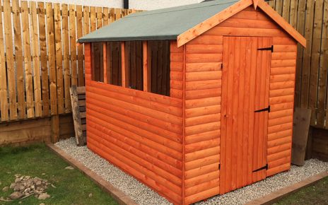 8ft-x-6ft-Plastic-Shed-Base-Installed-Under-New-Wooden-Shed---Featured-Image