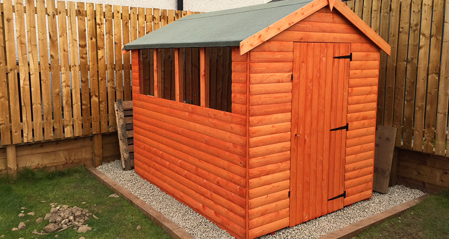 8ft-x-6ft-Plastic-Shed-Base-Installed-Under-New-Wooden-Shed---Featured-Image