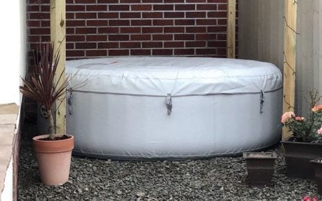 Inflatable Hot Tub Base Under Lay-Z-Spa - Featured Image