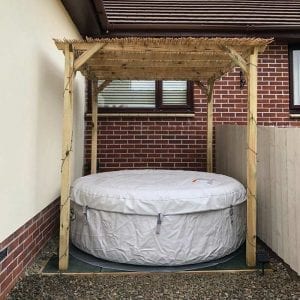 Inflatable Hot Tub Base Under Lay-Z-Spa - Hot Tub In Place