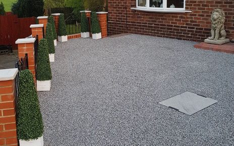 Steep Front Garden Transformed Into A 30m² X-Grid® Gravel Driveway - Featured Image