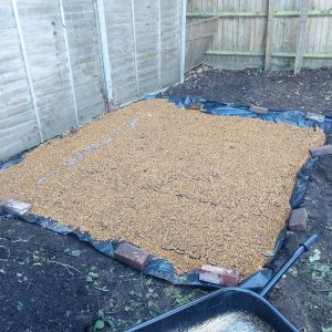 8ft x 6ft Forest Garden Shed & Base Installation - Base Filled With Gravel