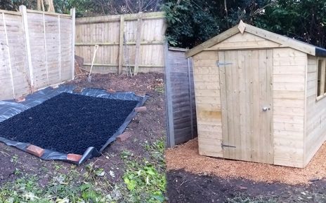 8ft x 6ft Forest Garden Shed & Base Installation - Feature Image