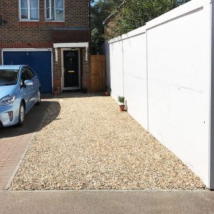 Gravel Driveway Installation - X-Grid Filled