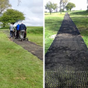 Rubber-Grass-Mats-Used-At-Golf-Club