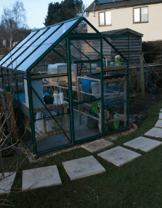 Greenhouse Base Installed