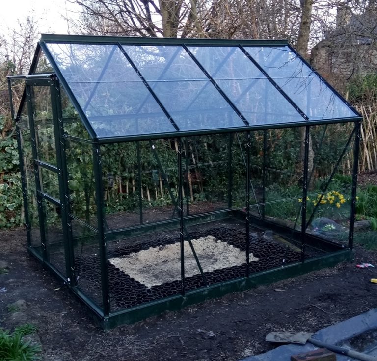 Greenhouse Base Installed