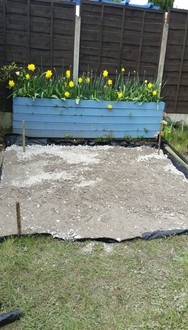 8ft x 8ft Hot Tub Base Installation2