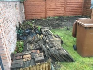 12ft x 8ft Plastic Shed Base Review - Paving Stones Removed