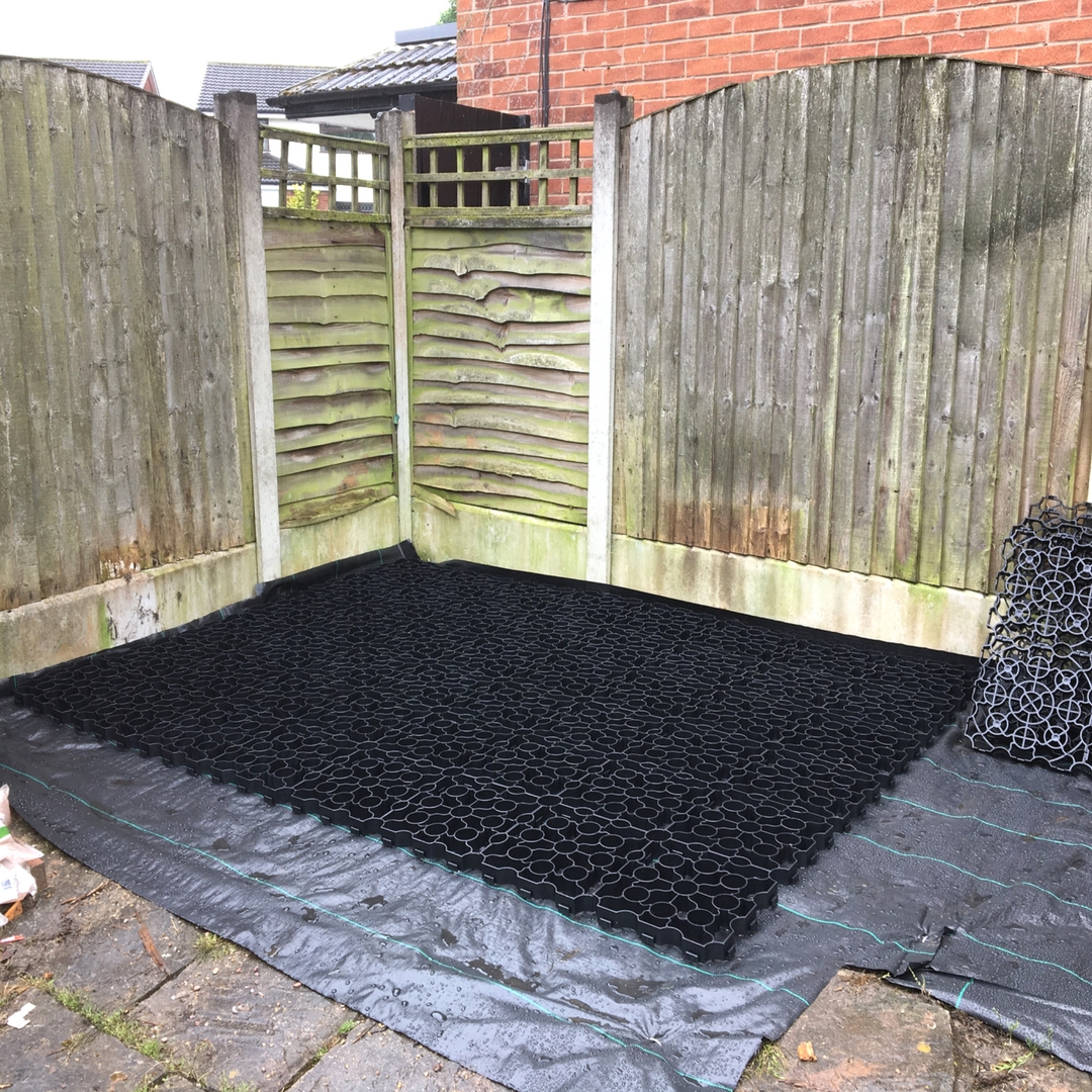 Plastic shed base 12 x 10