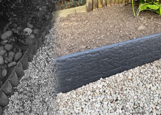 Black RecoEdge Garden Edge Installation - Featured Image