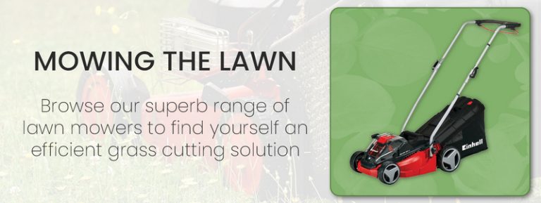 April Garden Maintenance - Lawnmowers