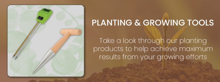 Planting-and-Growing-Tools---Brown-Background