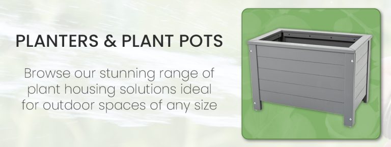Planters & Plant Pots - White Background