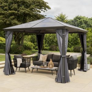 Runcton 3x3m Gazebo - Anthracite