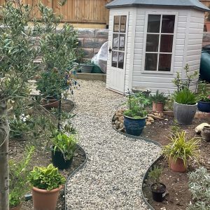 RecoEdge Garden Edging Installed