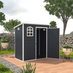 Jasmine 6'x3' Plastic Pent Shed