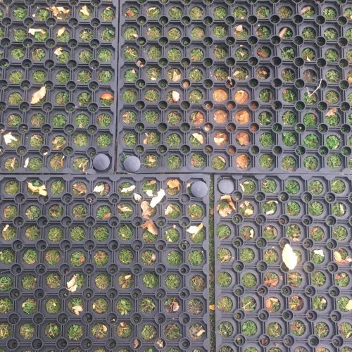 Rubber Grass Mats Close Up - Illuminate The Gardens