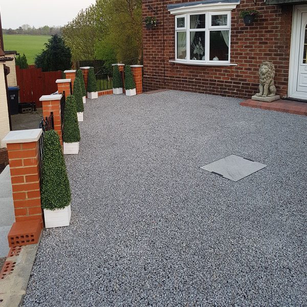X-Grid gravel driveway completed