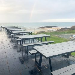 Wembley Picnic Table Grey