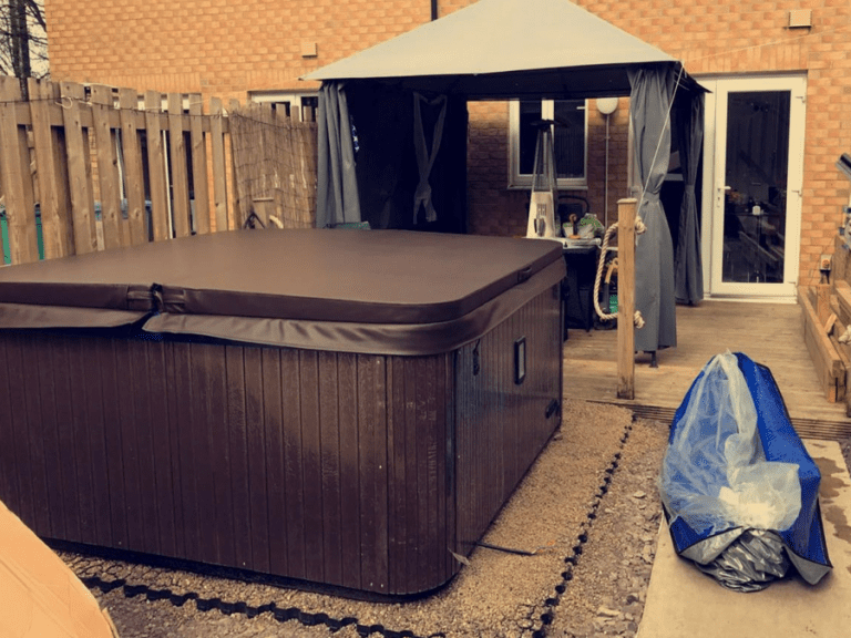 8ft x 8ft Hot Tub Base Featured Image