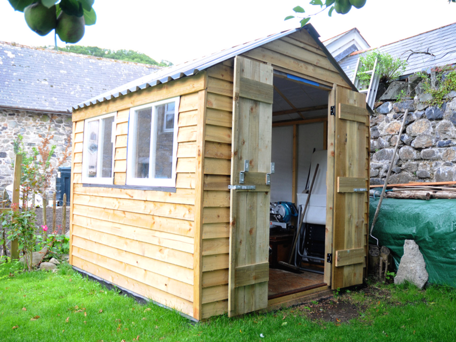 Installing a 7ft x 6ft Plastic Shed Base Featured Image