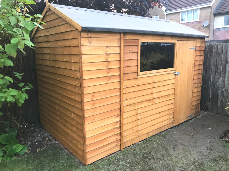 10ft x 6ft Plastic Shed Base Customer Review Project Featured Image