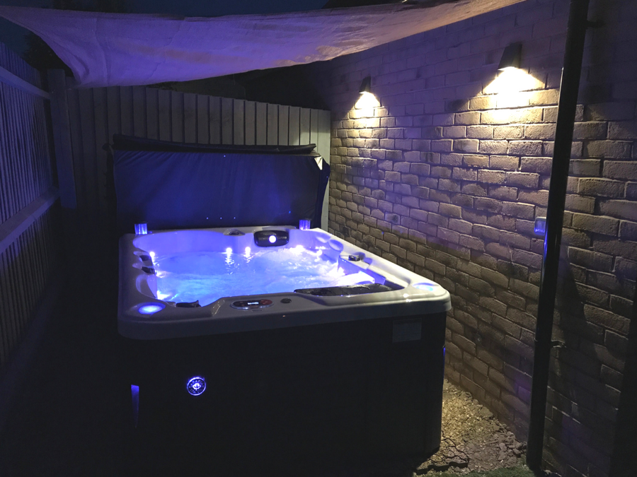7ft x 5ft Hot Tub Base Install - Featured Image