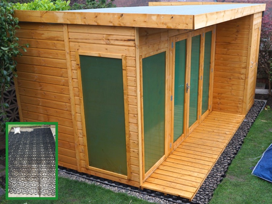 12ft x 8ft Summerhouse Shed Installation Featured Image