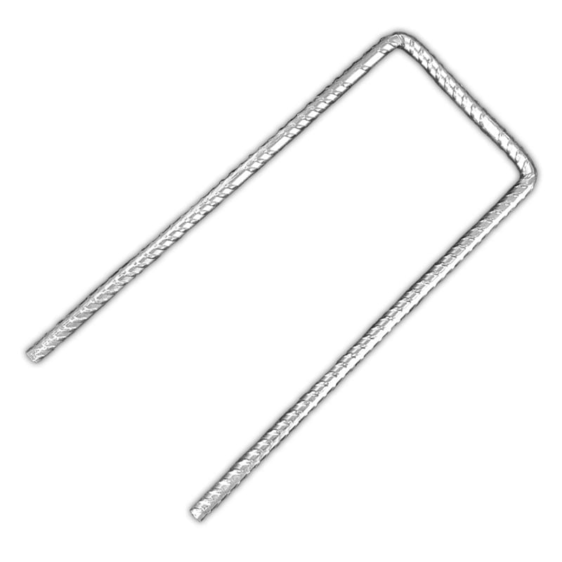 6mm Diameter U Pins 100pk 180mm Long Fixings