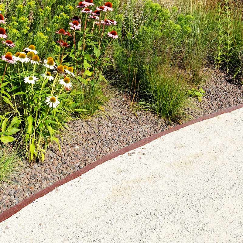 EcoLat Garden Edging Brown 20m Lawn Edging