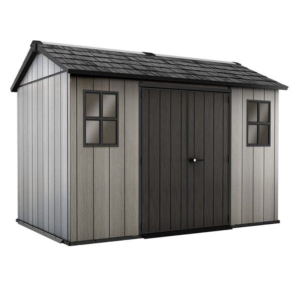 Keter Oakland 11x7.5 Plastic Garden Storage Shed - Image 3