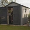 Keter Oakland 7.5x11 Plastic Garden Storage Shed - Image 2
